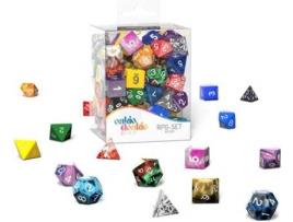 Pacote de Dados OAKIE DOAKIE Dice RPG Set Mixed