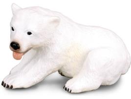 Figura  Polar Bear Cub Sentando