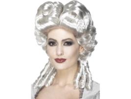 Peruca  Maria Antonieta Branca (Tam: Tamanho Único)