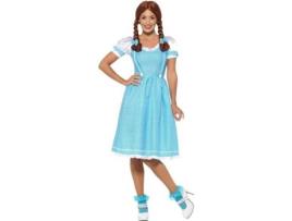 Fato de Mulher DISFRAZZES Rapariga Do Kansas Azul (Tam: M)