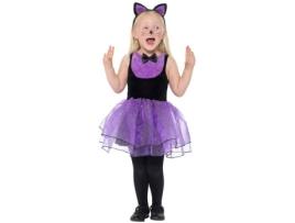 Fato de Bebé  Gatinha Preta (Tam: 1 a 2 anos)