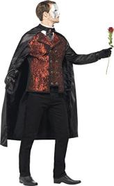 Fato de Homem DISFRAZZES O Fantasma Da Ópera (Tam: L)