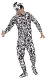 Fato Unisexo DISFRAZZES Zebra (Tam: L)