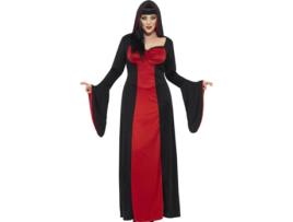 Fato de Mulher  Vampira Sinistra (Tam: XL)