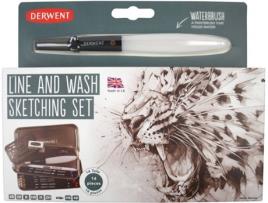 Estojo Metálico  com conjunto para Sketching