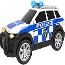 Carro de polícia CYP Teamsterz Branco