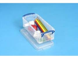 Caixa REALLY USEFUL BOXES 0.9C (Transparente - 10x22cm - Retangular - 0.9L)