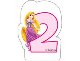 Vela 2 anos DISNEY Princesas Disney Glamour