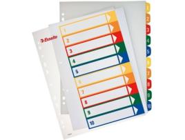 Separador ESSELTE (Polipropileno - Multicor - 297x245 mm)