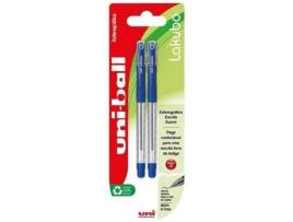 Pack de 2 Esferográficas UNI-BALL Lakubo Azul