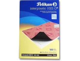 Papel Químico 12325375 (21 x 33 cm - Preto - 100 Folhas)