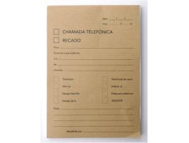 Bloco De Notas MAB Para Recados (50 Folhas)