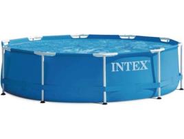 Piscina INTEX Metal Frame Azul (305x76cm - 4485L)