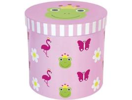 Caixa  A3089 (Rosa - 20x21x21cm)