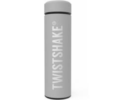 Termo para Liquidos TWISTSHAKE Frio ou Calor Cinza 420ml
