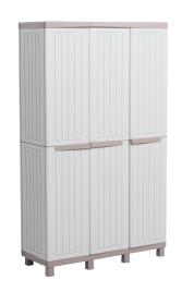 Armário de resina C-WOOD 3PTAS 170X102X39CM