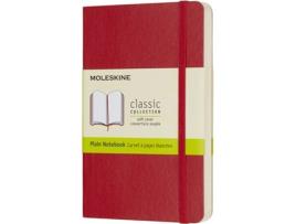 Bloco de Notas  Soft Vermelho (Liso)
