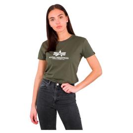 Camiseta De Manga Curta Basic S Dark Olive