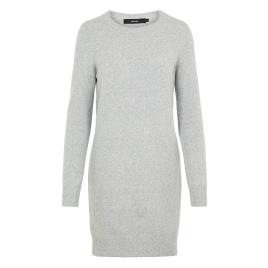 Vestido Curto Doffy O-neck Noos S Light Grey Melange