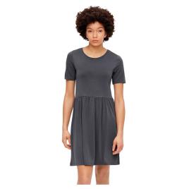 Vestido Manga Curta Kamala S Ombre Blue