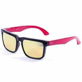 Oculos Escuros La Piste CAT3 Shiny Black & Red Arm Revo Yellow