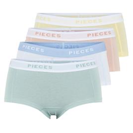 Calcinha Logo Lady 4 Unidades M Jadeite / Detail 4 Pack W Jade Ghaz Misr Bwhi
