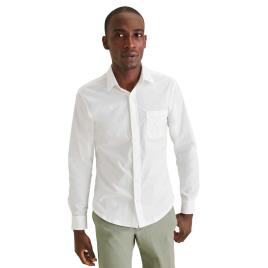 Camisa Manga Comprida Slim Icon 2XL Lucent White