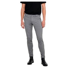 Only & Sons Calça Mark Gw 0209 29 Medium Grey Melange