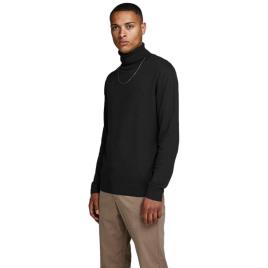Suéter Tricotado Rollneck Emil 2XL Black