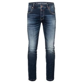 Timezone Jeans Slim Scotttz 30 Sea Blue Aged Wash