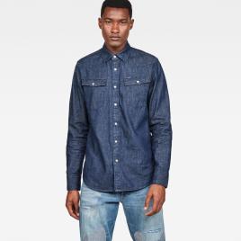 Camisa Manga Comprida 3301 Slim 2XS Rinsed