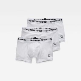 G-star Boxer Classic 3 Unidades M White / White / White
