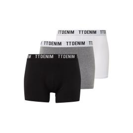 Tronco Triplepack S Heather Grey Melange