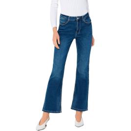 Jdy Jeans New Flora Neela Life High Waist Flared 25 Medium Blue Denim