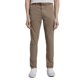 Tom Tailor Calças Chino Slim 30 Honey Camel Beige