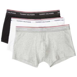 Baixo Crescimento Boxer 3 Unidades S Black / Grey Heather / White