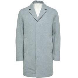 Selected Casaco Hagen W M Grey Melange / Pattern Twill
