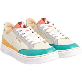 Treinadores Vegan Lux Low EU 38 Mustard / Grey / Teal