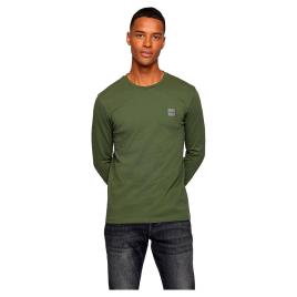 Boss Camiseta Manga Curta Tacks 1 S Open Green