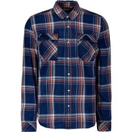 Garcia Camisa Manga Comprida S Indigo
