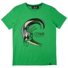 O´neill Camiseta De Manga Curta Circle Surfer 13-14 Years Poison Green