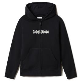 Napapijri Moletom Com Zíper K B-box Fzh 10 Years Blue Marine