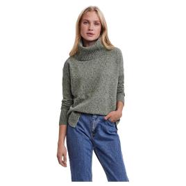 Vero Moda Camisola Decote Roll Doffy XS Laurel Wreath / Detail Melange