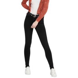 Only Jeans Paola Life High Waist Skinny Azg 132908 L Black Denim