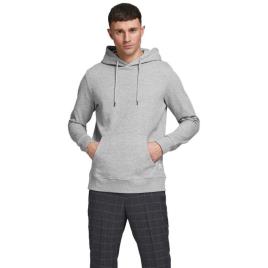 Jack & Jones Capuz Basic M Light Grey Melange / Regular Fit
