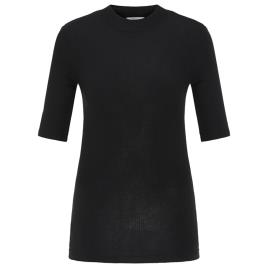 Lee Camiseta De Manga Curta Ribbed L Black