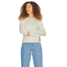 Sweater Tripulação De Pescoço Lara Soft S Snow White