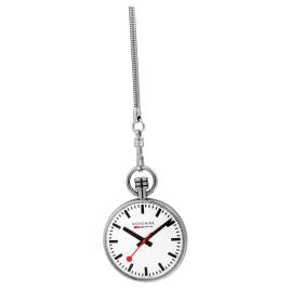 Relógio Pocket 43 mm White / Snake Chain