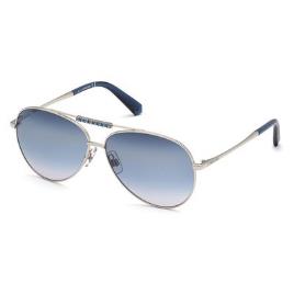 Oculos Escuros Sk0308 60 Shiny Palladium