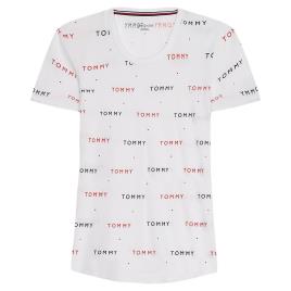 Tommy Hilfiger Underwear Camada De Base Print XS Ag / Tommy / Word / Aop / White